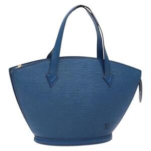 LOUIS VUITTON Epi Saint Jacques Shoulder Bag Blue M52275